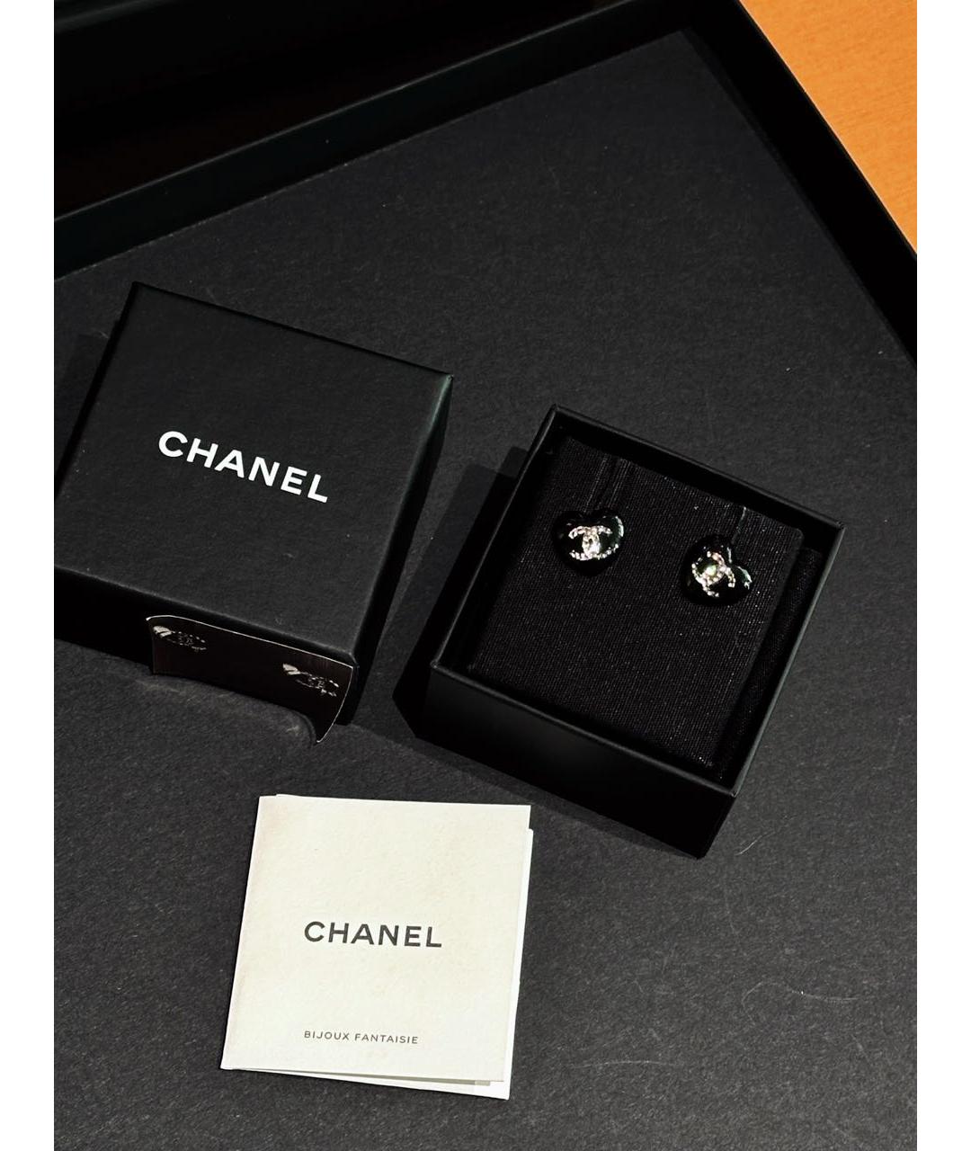 CHANEL Золотые серьги, фото 6