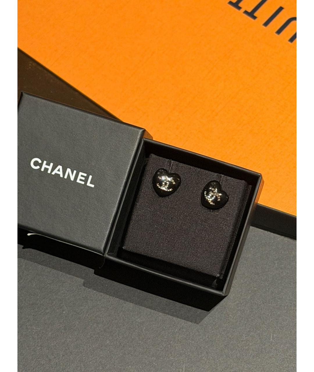CHANEL Золотые серьги, фото 5