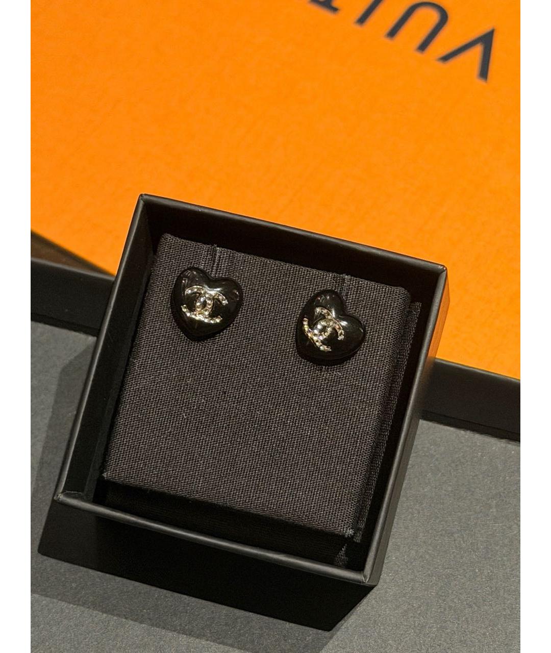 CHANEL Золотые серьги, фото 3