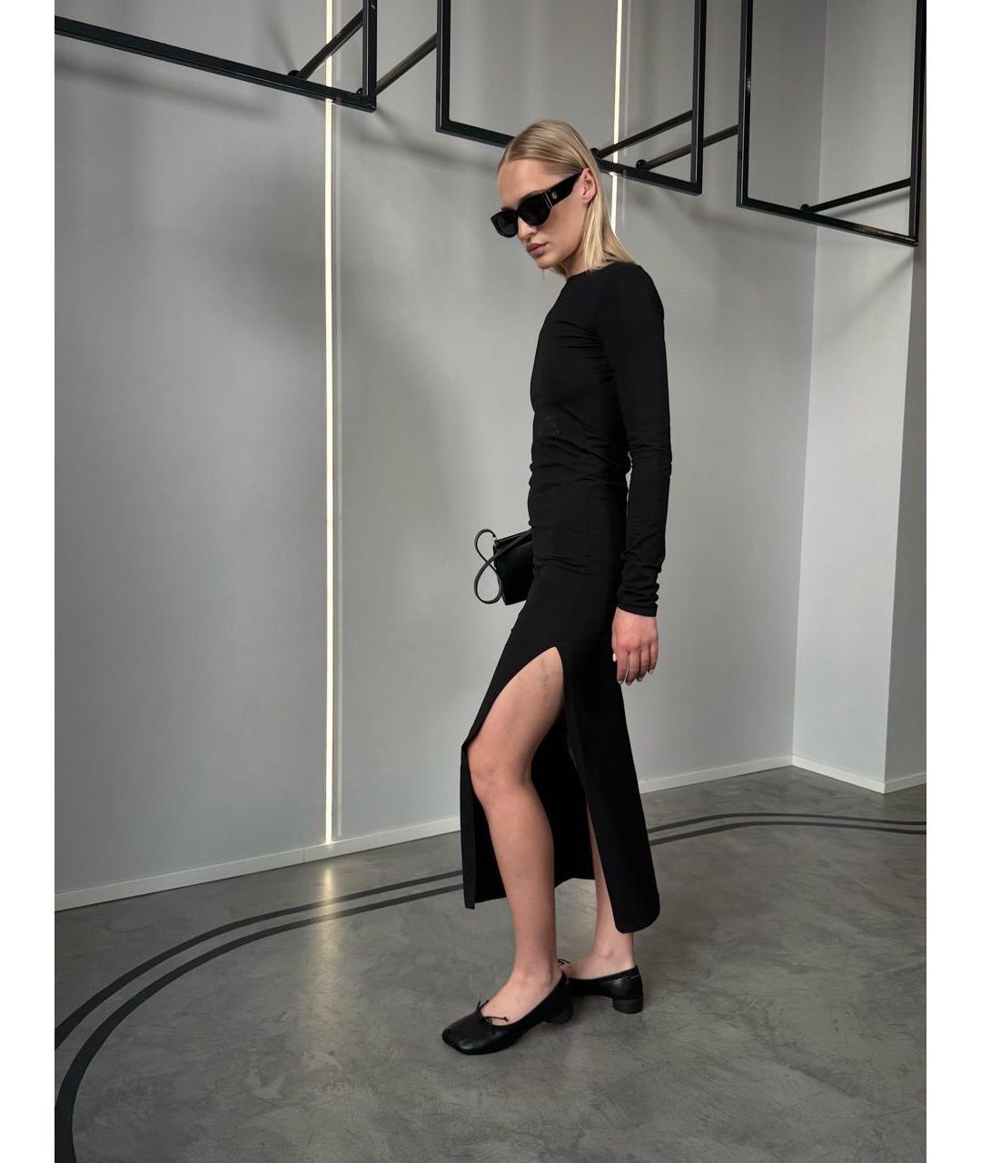 MM6 MAISON MARGIELA Черные кожаные балетки, фото 6