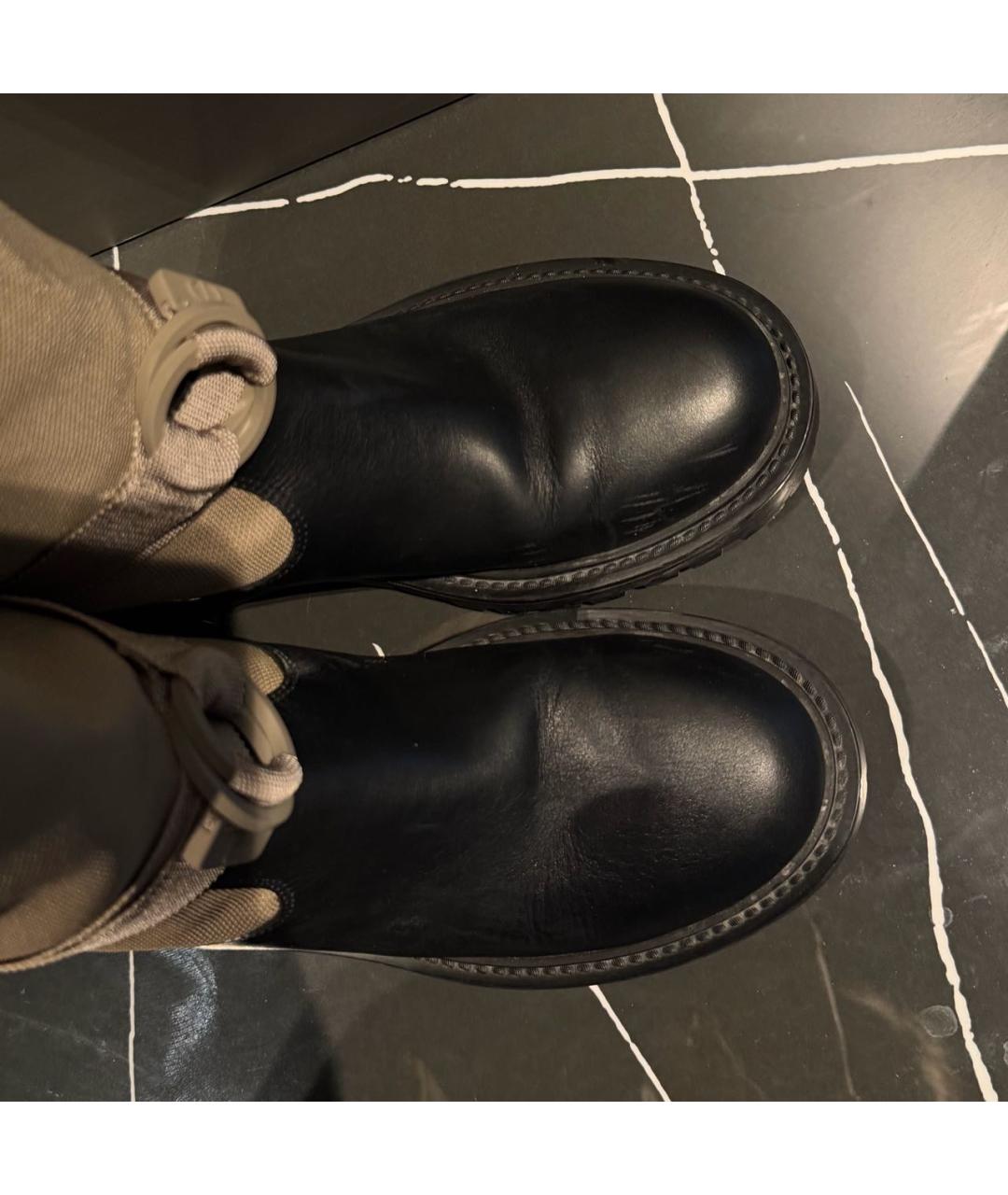 BABY DIOR Бежевые кожаные сапоги, фото 3