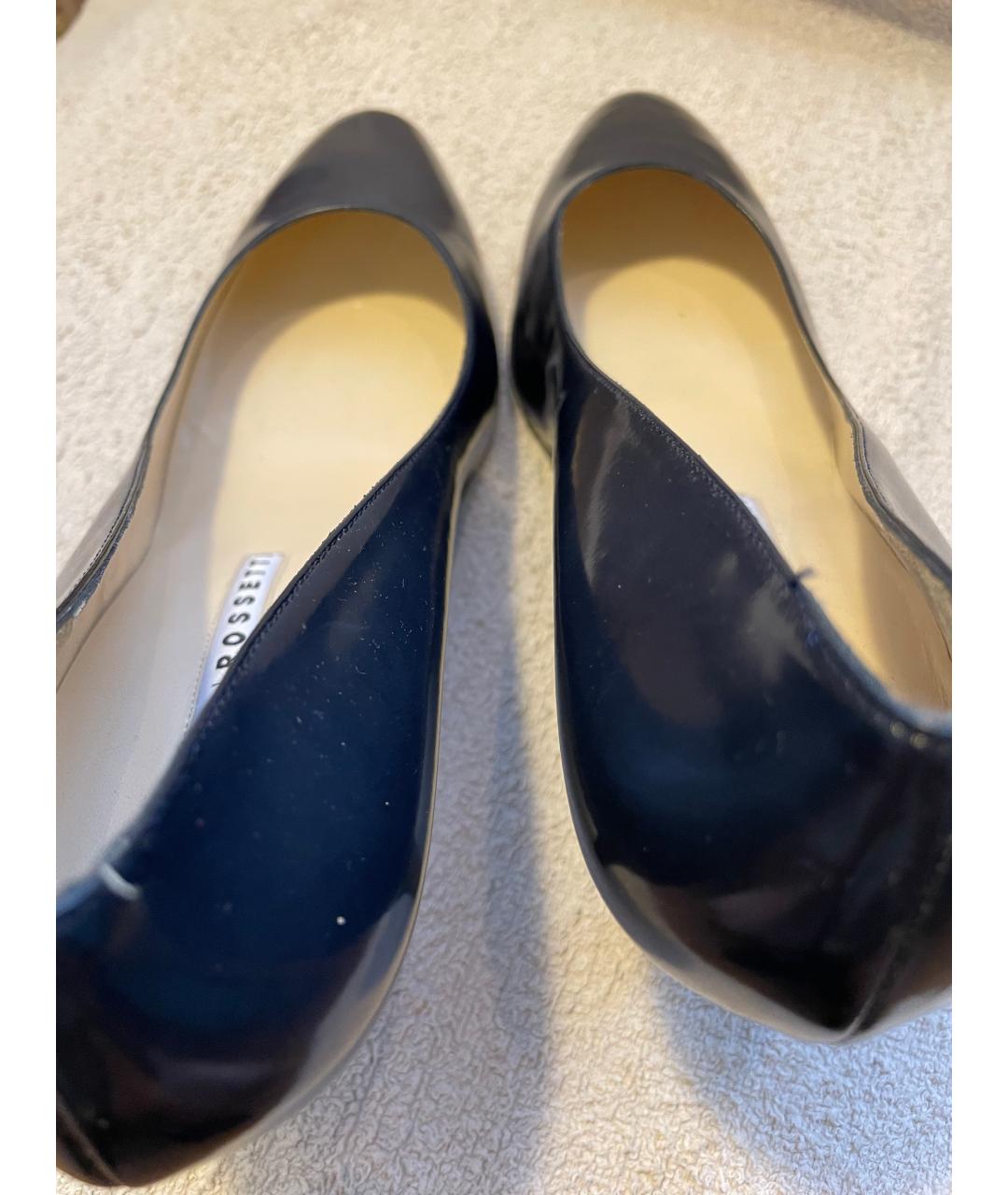 FRATELLI ROSSETTI Темно-синие кожаные туфли, фото 3