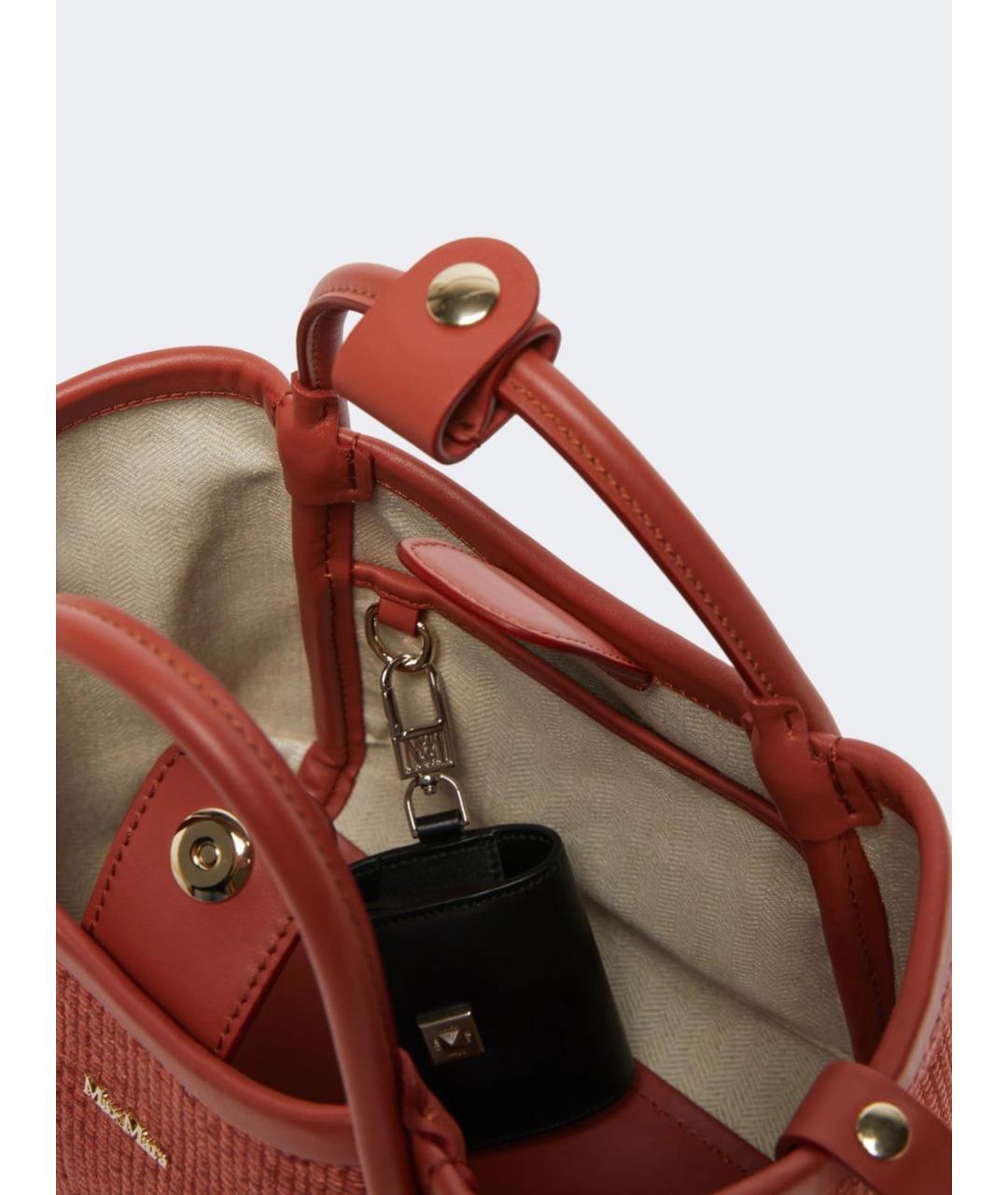 MAX MARA Оранжевая сумка через плечо, фото 5