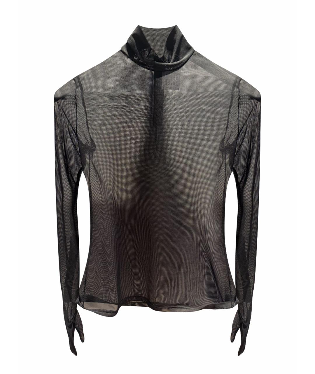 VETEMENTS Черная полиамидовая блузы, фото 1