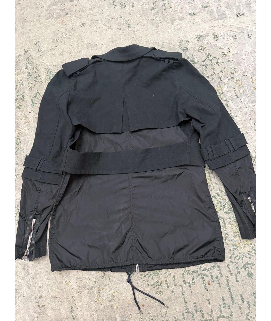 ALEXANDER WANG Черная хлопко-эластановая куртка, фото 2