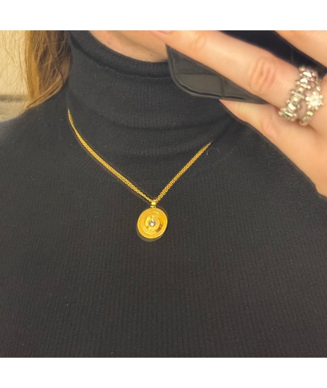 CHOPARD Золотое колье из желтого золота, фото 5