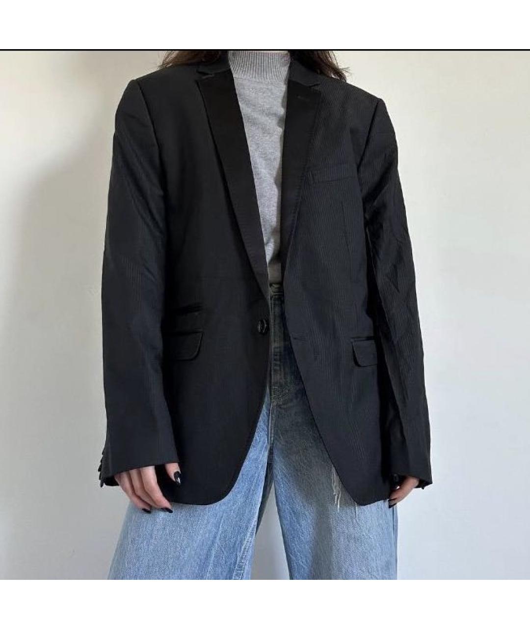 DOLCE&GABBANA Черный пиджак, фото 6