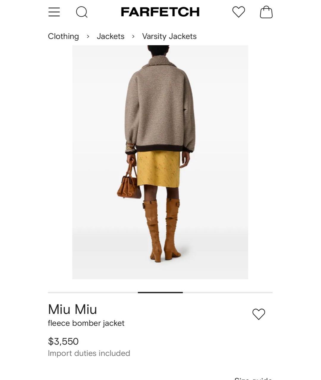 MIU MIU Серая шерстяная куртка, фото 5