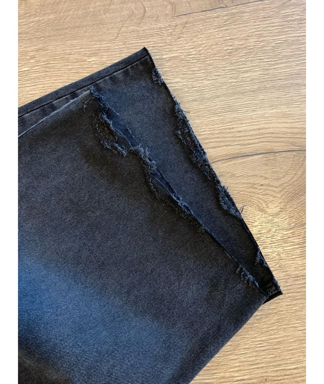 MARTINE ROSE Серые хлопковые шорты, фото 6