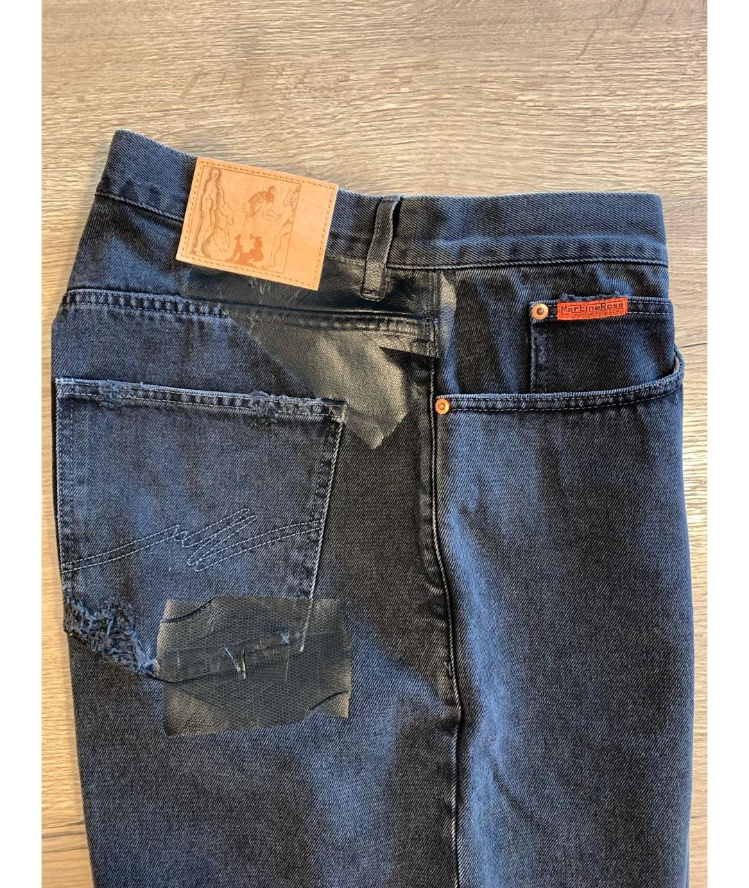 MARTINE ROSE Серые хлопковые шорты, фото 5