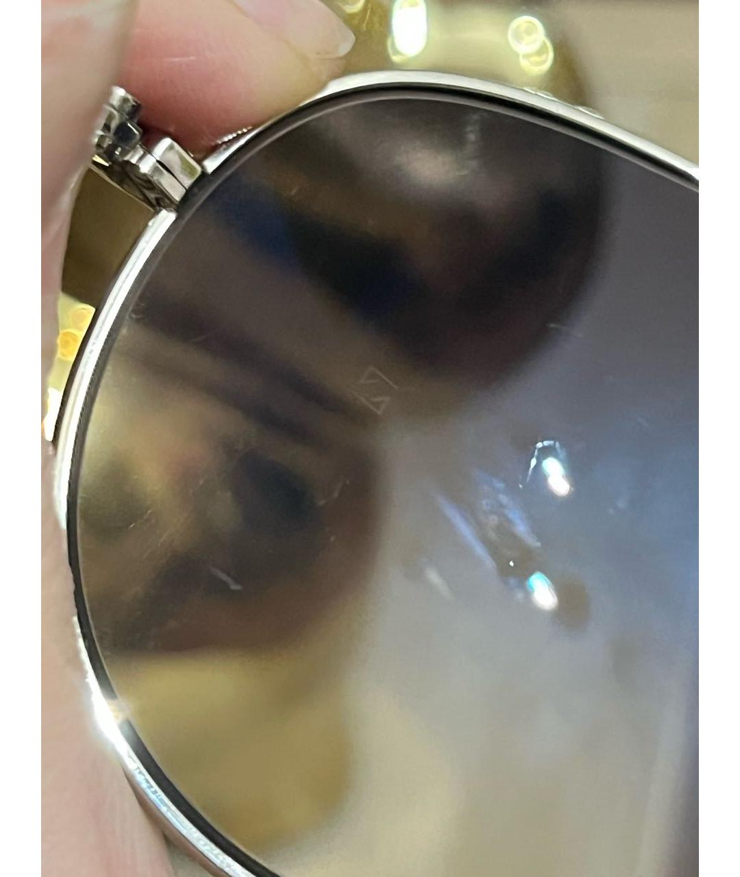 CHROME HEARTS Черные пластиковые солнцезащитные очки, фото 6