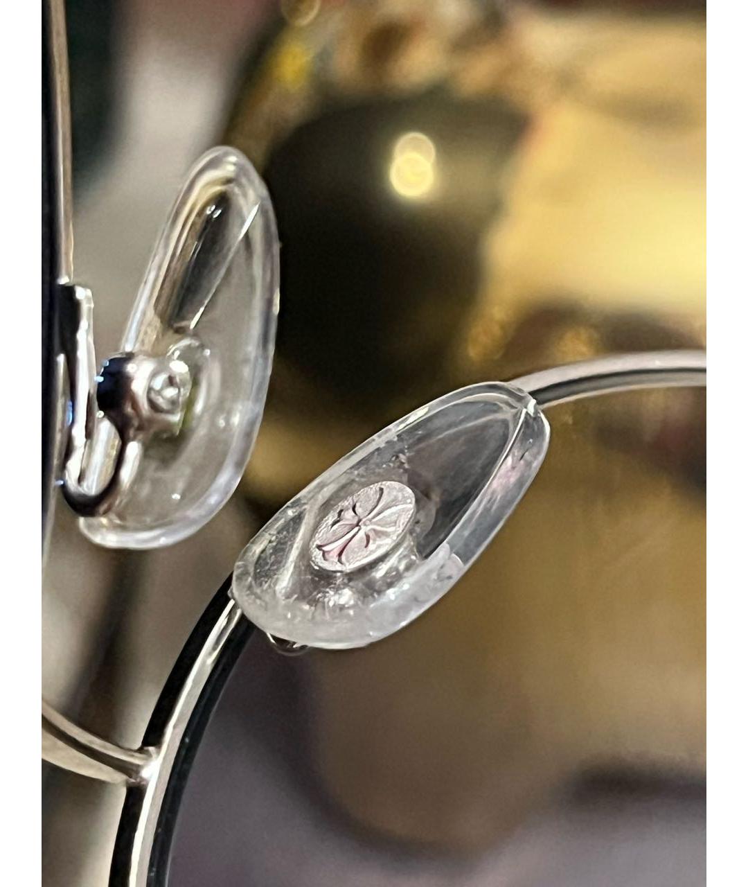 CHROME HEARTS Черные пластиковые солнцезащитные очки, фото 5