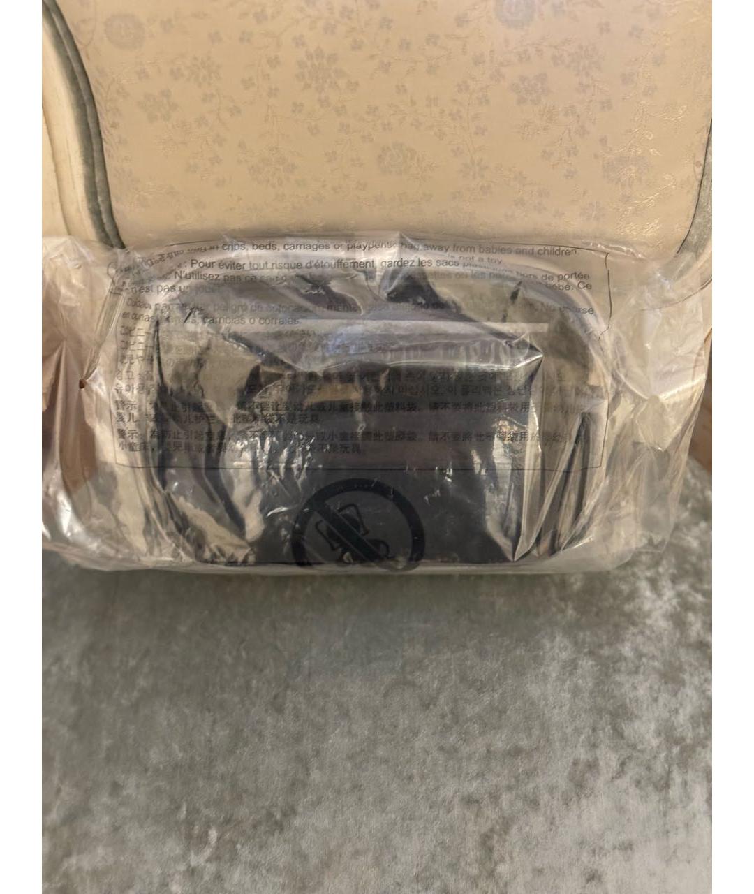 MICHAEL MICHAEL KORS Черная кожаная сумка через плечо, фото 6