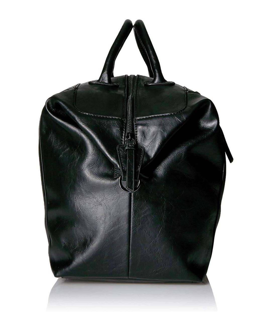 EMPORIO ARMANI Черная сумка тоут из искусственной кожи, фото 3