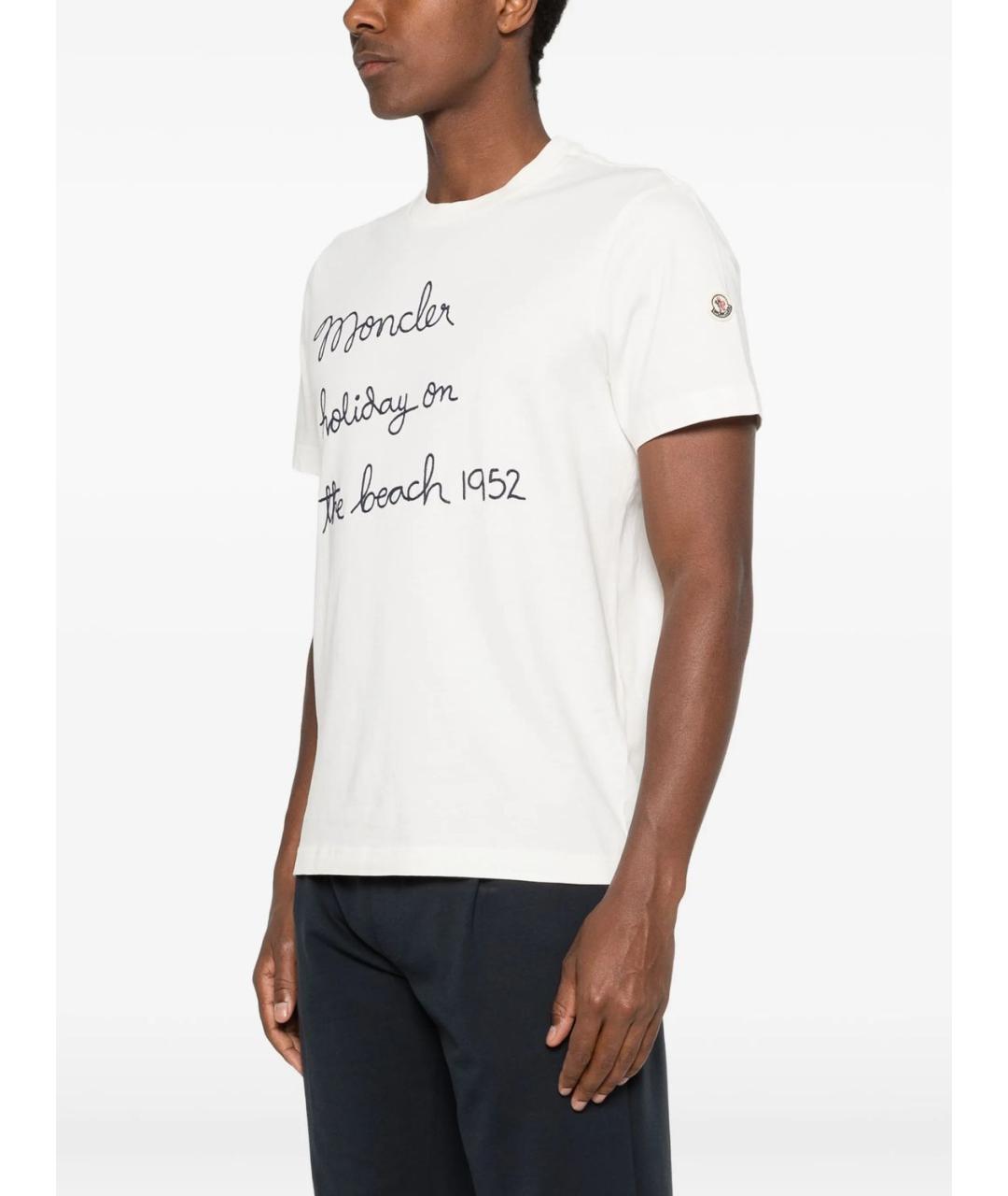 MONCLER Хлопковая футболка, фото 3