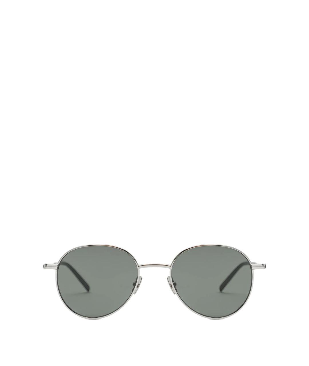 SAINT LAURENT Мульти металлические солнцезащитные очки, фото 1