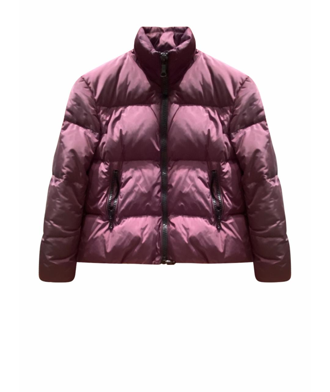 MONCLER Бордовый пуховик, фото 1