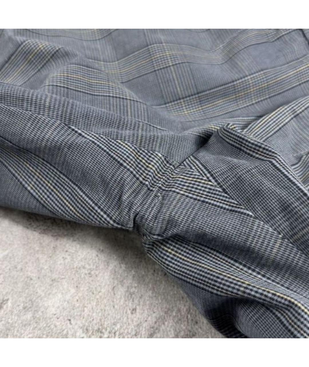 DOLCE&GABBANA Серые классические брюки, фото 6