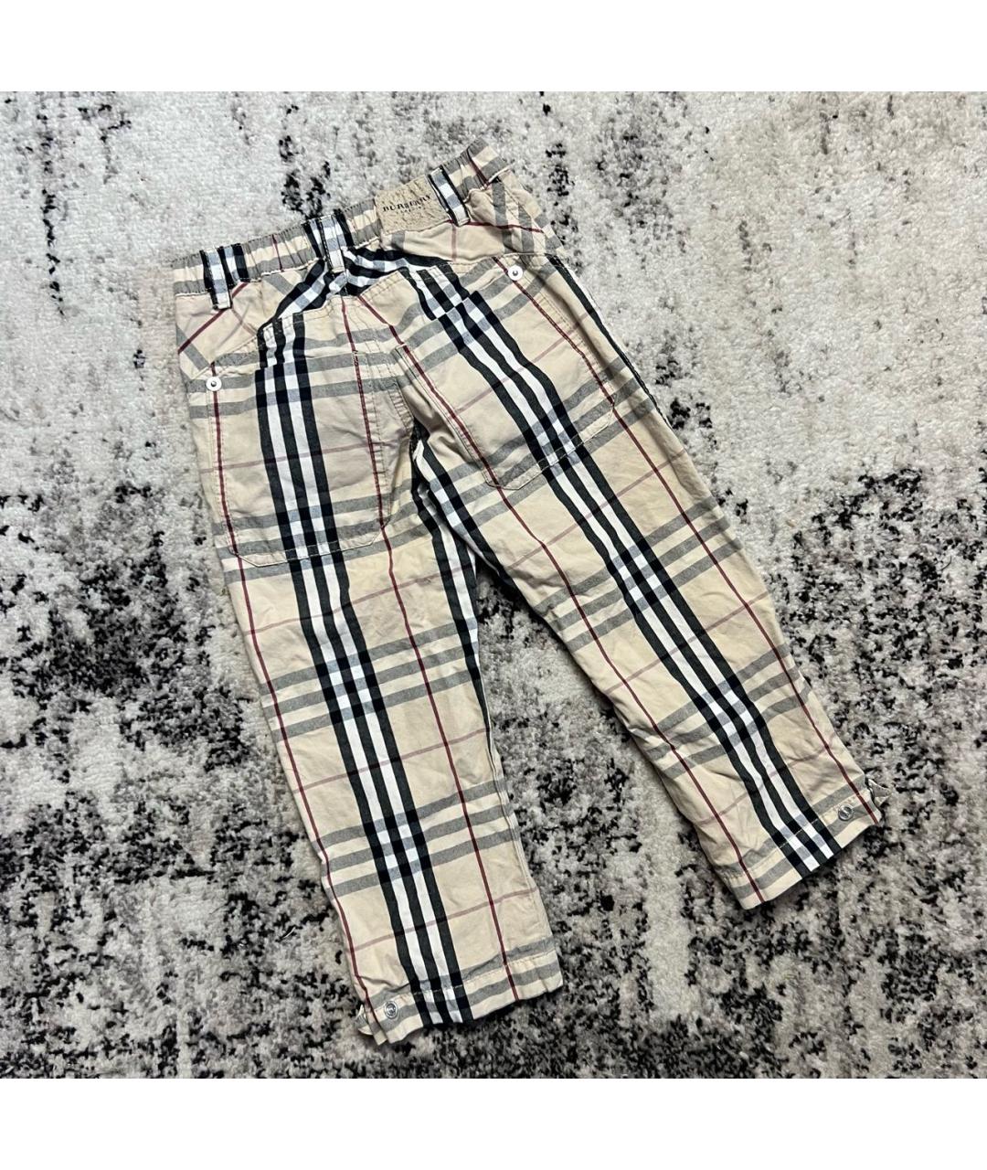 BURBERRY Хлопковые брюки и шорты, фото 6