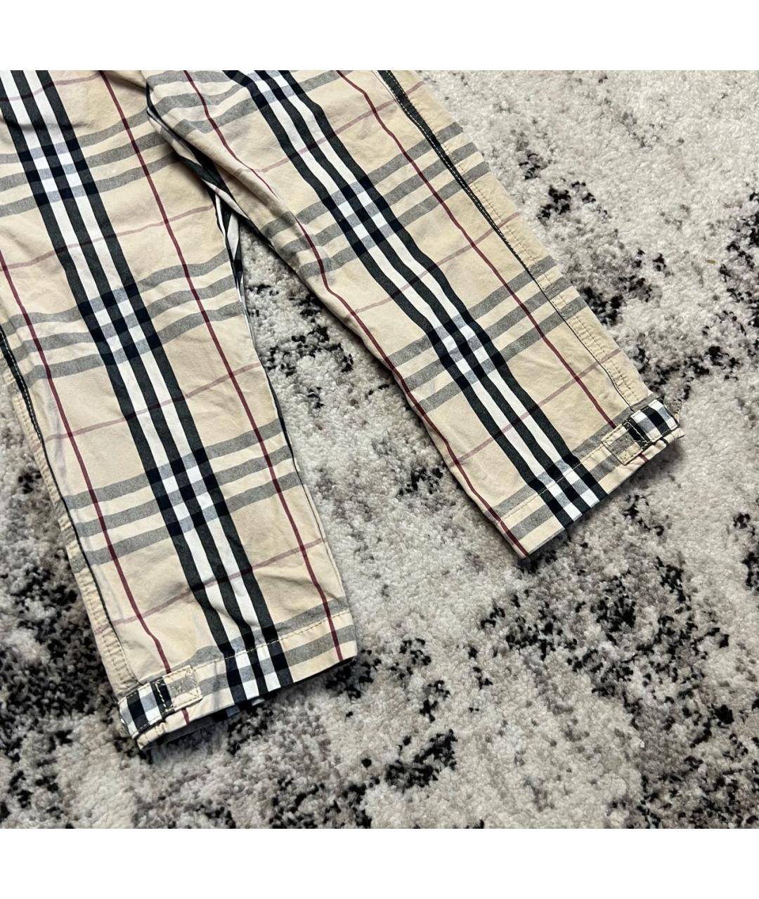 BURBERRY Хлопковые брюки и шорты, фото 3
