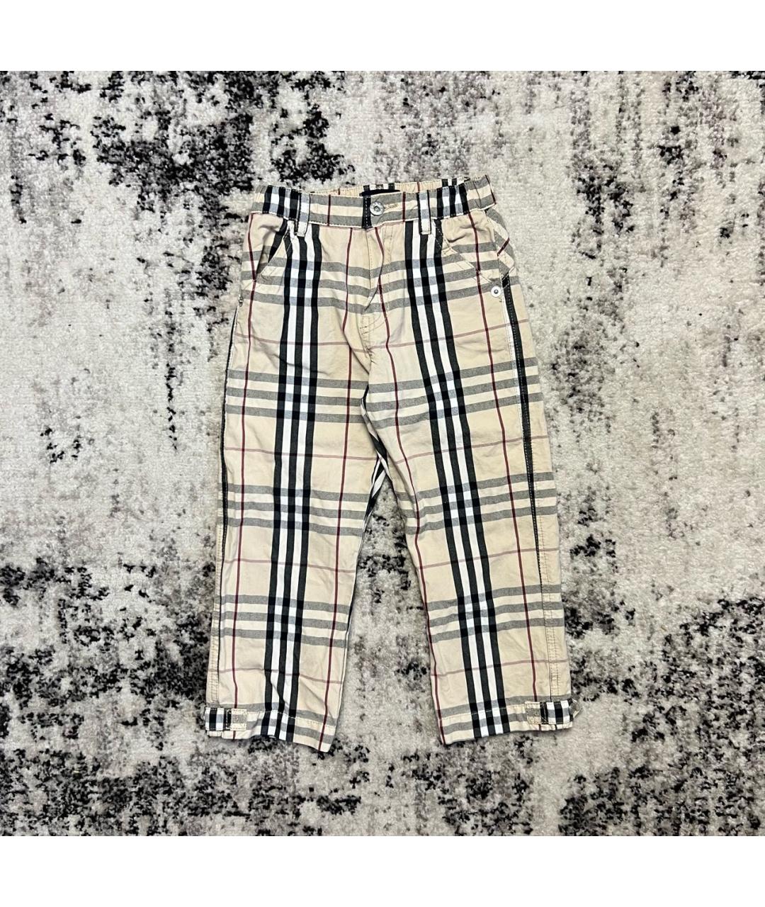 BURBERRY Хлопковые брюки и шорты, фото 8