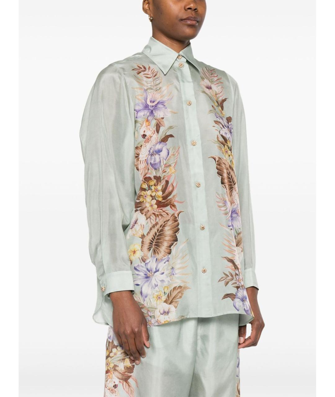 ZIMMERMANN Шелковая рубашка, фото 4