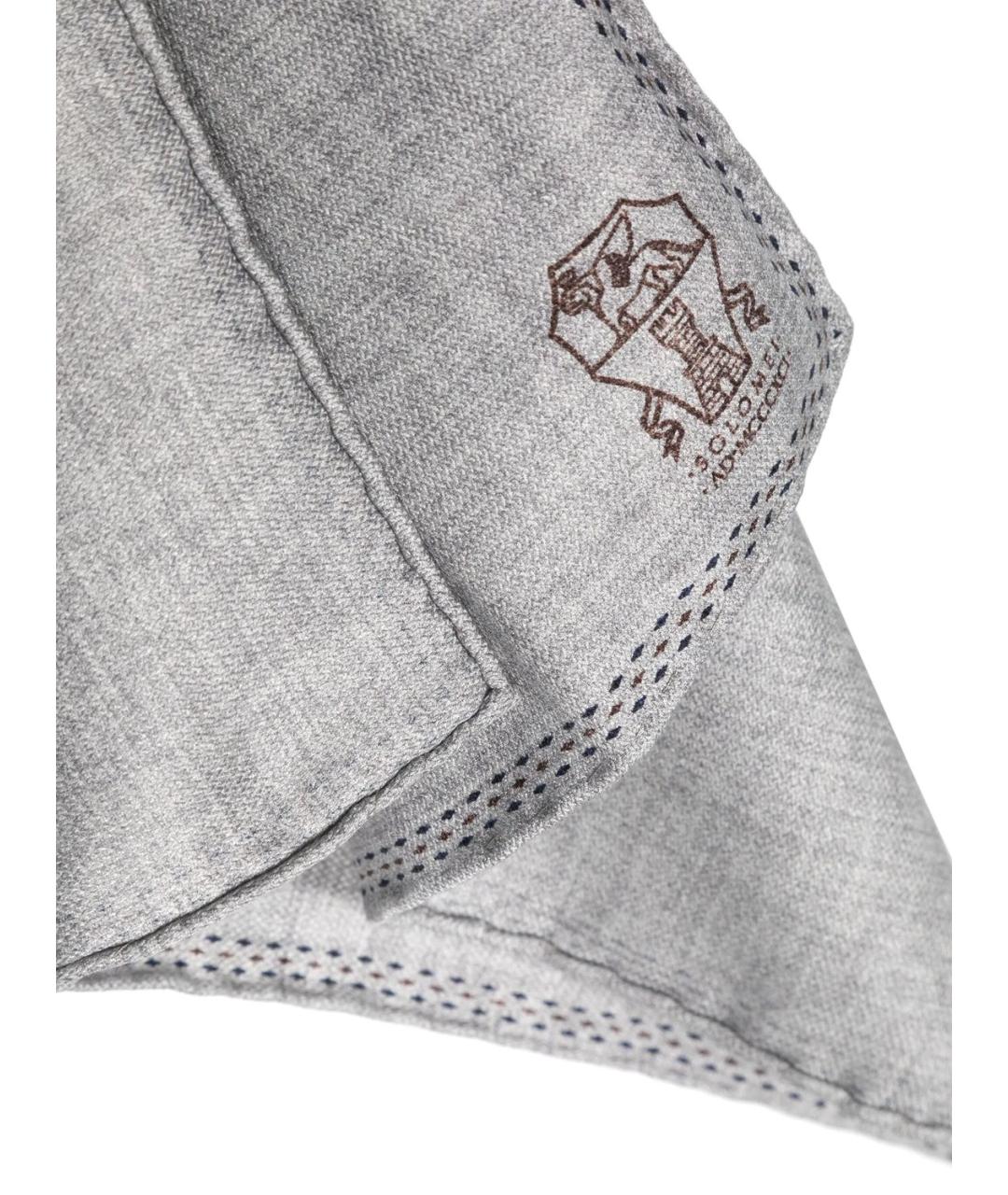 BRUNELLO CUCINELLI Кашемировый шарф, фото 3