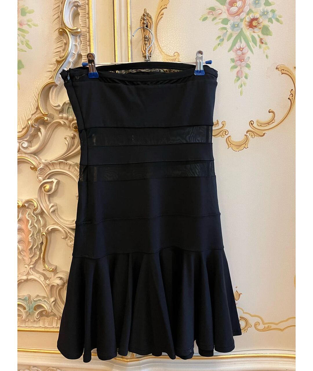 PINKO Черное вискозное коктейльное платье, фото 2