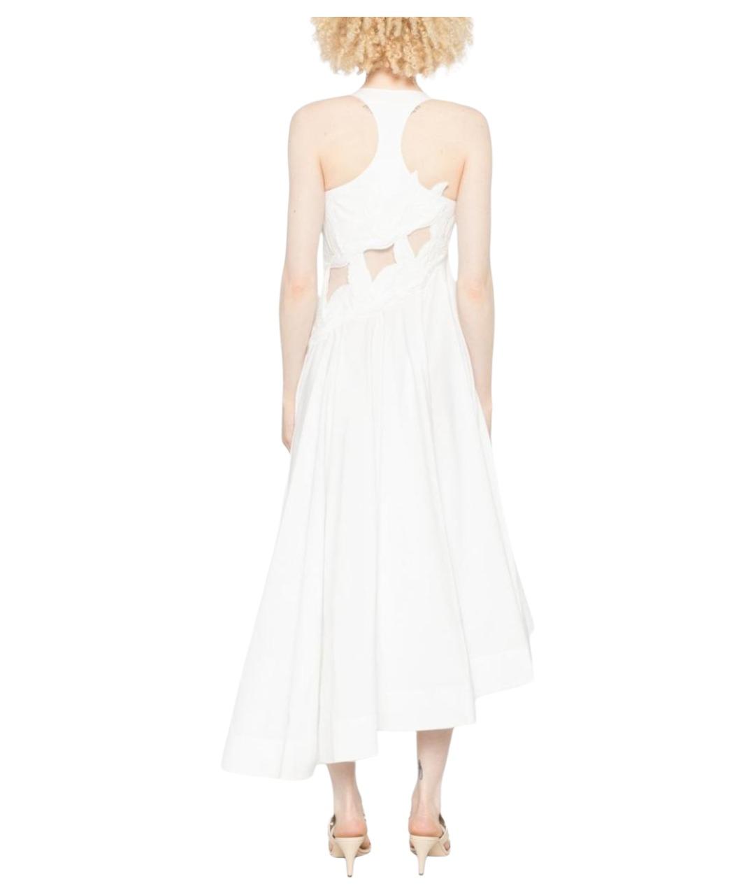 ZIMMERMANN Белое хлопковое повседневное платье, фото 4