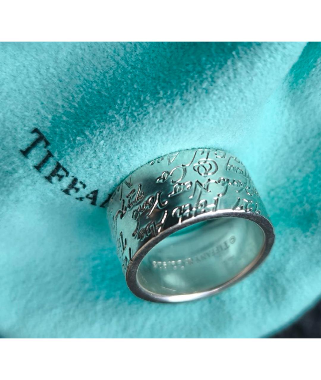 TIFFANY&CO Серебряное серебряное кольцо, фото 6