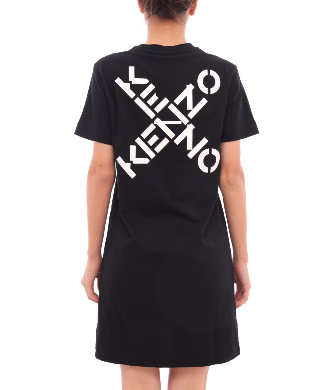 KENZO Черное повседневное платье, фото 4