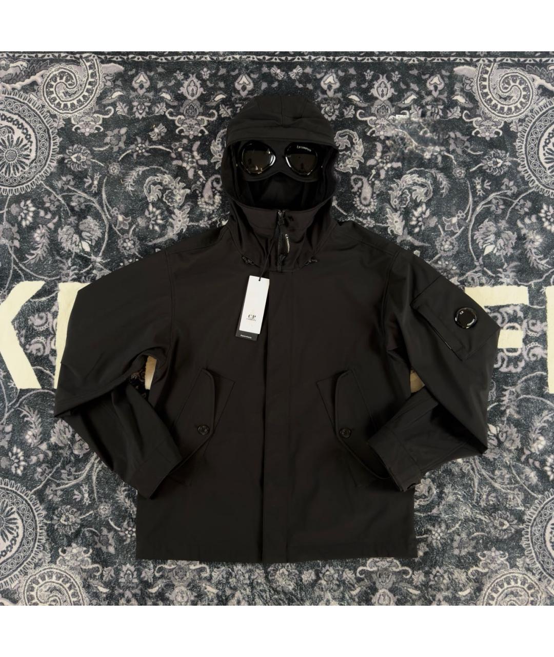 CP COMPANY Черная полиэстеровая куртка, фото 6