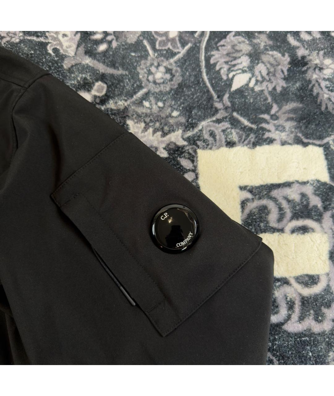 CP COMPANY Черная полиэстеровая куртка, фото 3