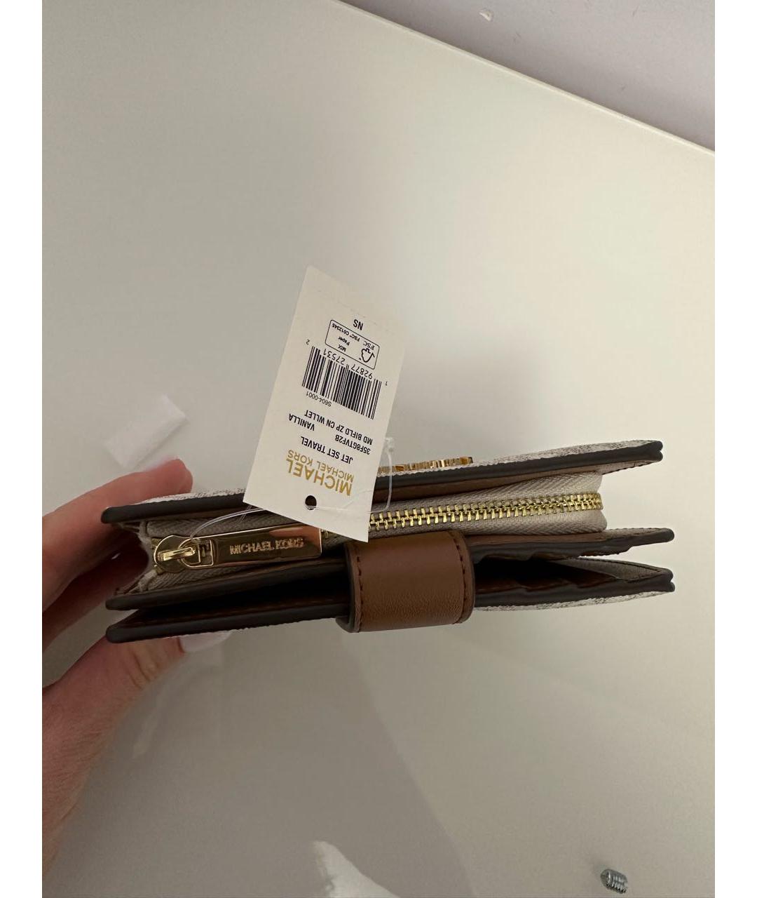 MICHAEL MICHAEL KORS Белый кошелек, фото 3