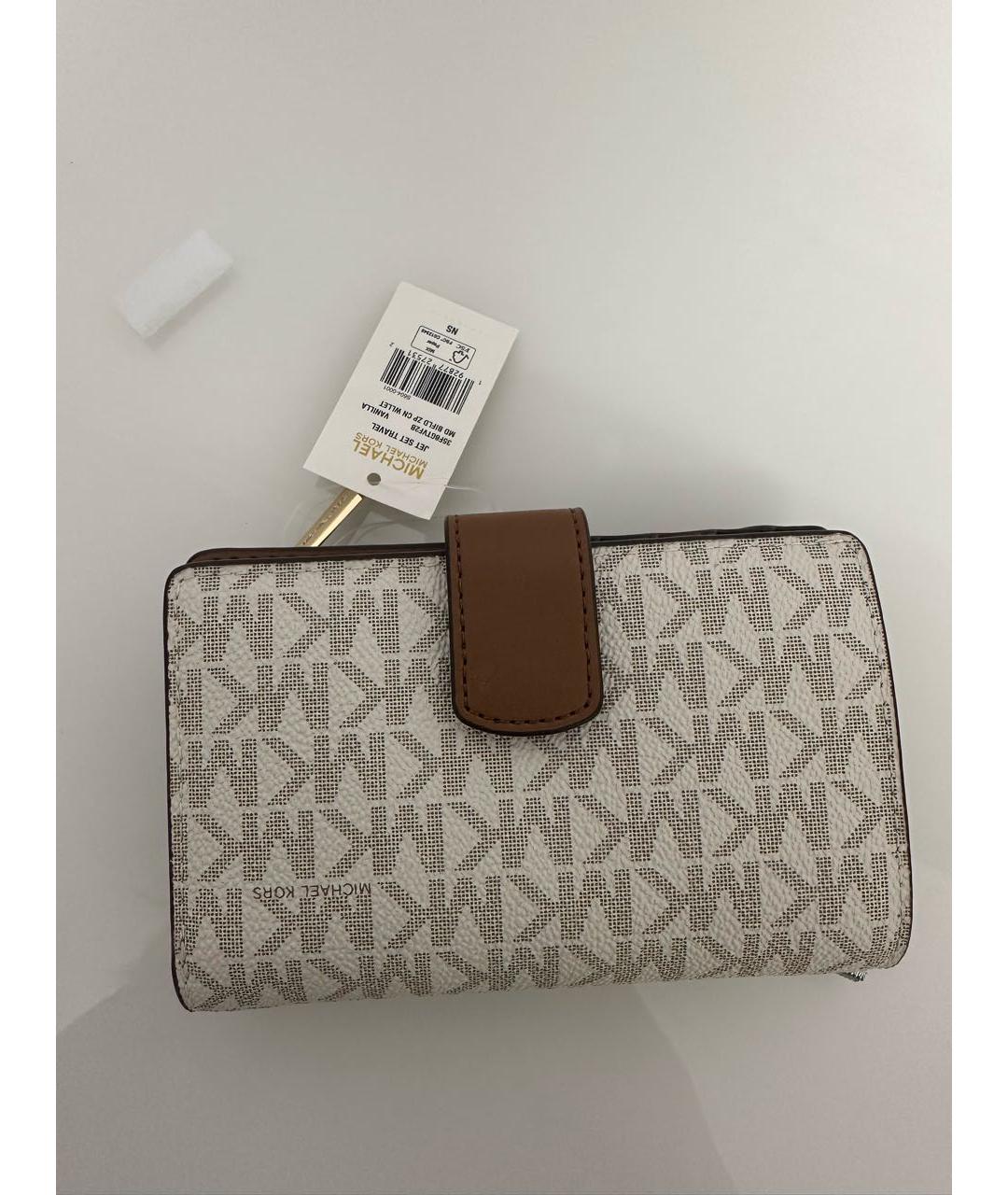 MICHAEL MICHAEL KORS Белый кошелек, фото 2