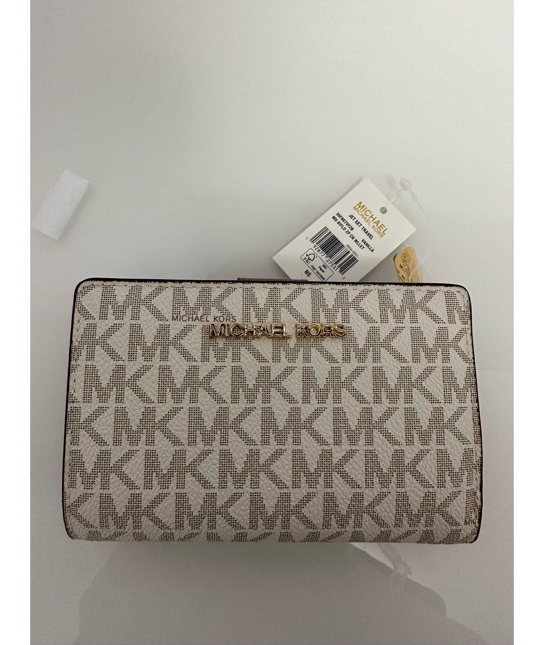 MICHAEL MICHAEL KORS Белый кошелек, фото 8