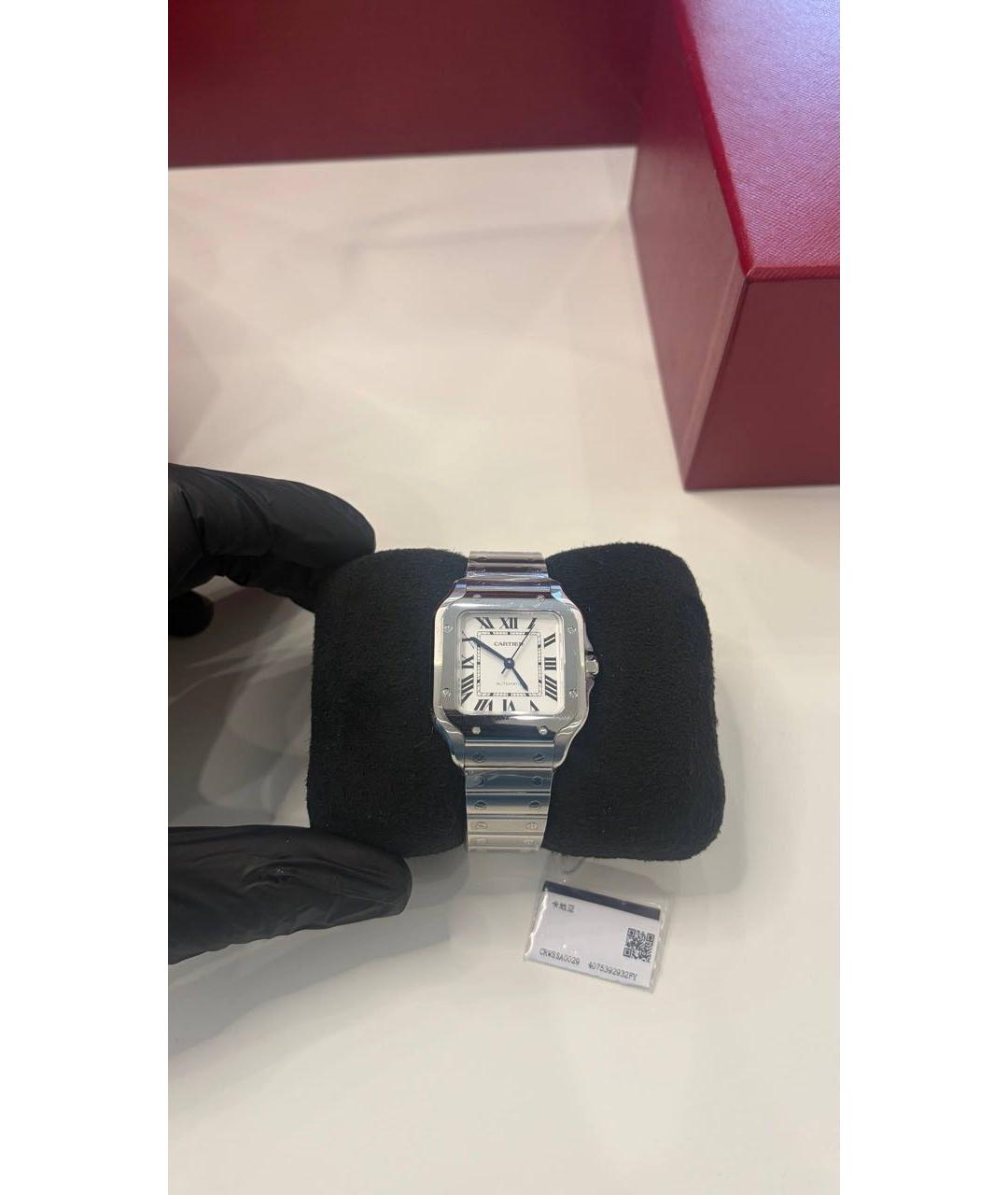 CARTIER Серебряные часы, фото 5