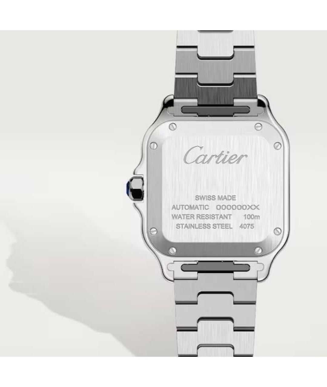 CARTIER Серебряные часы, фото 2