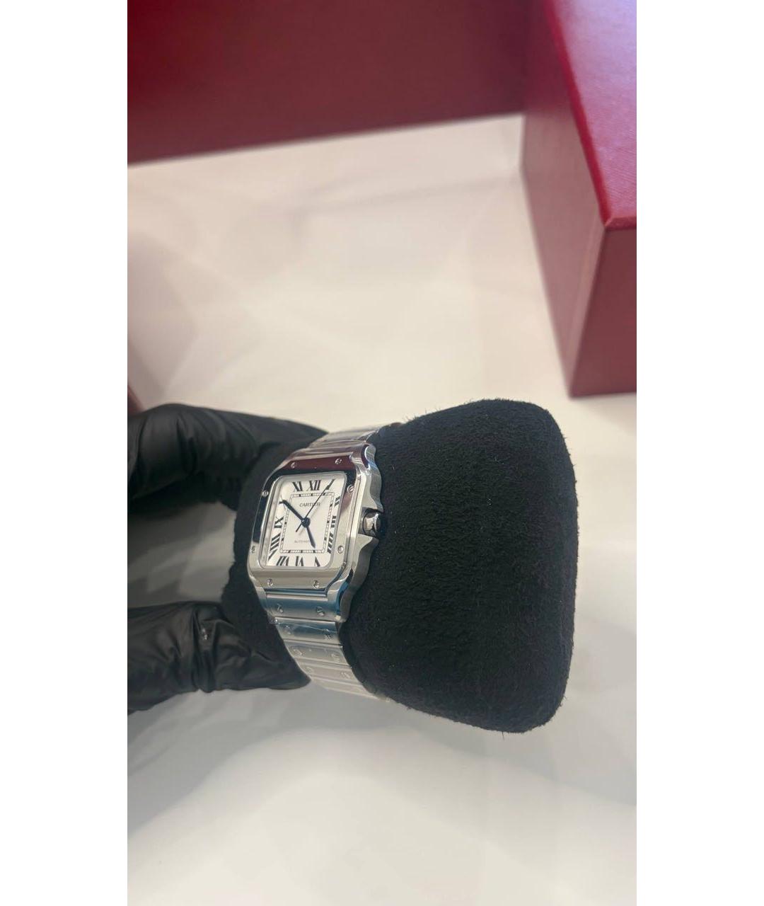 CARTIER Серебряные часы, фото 6