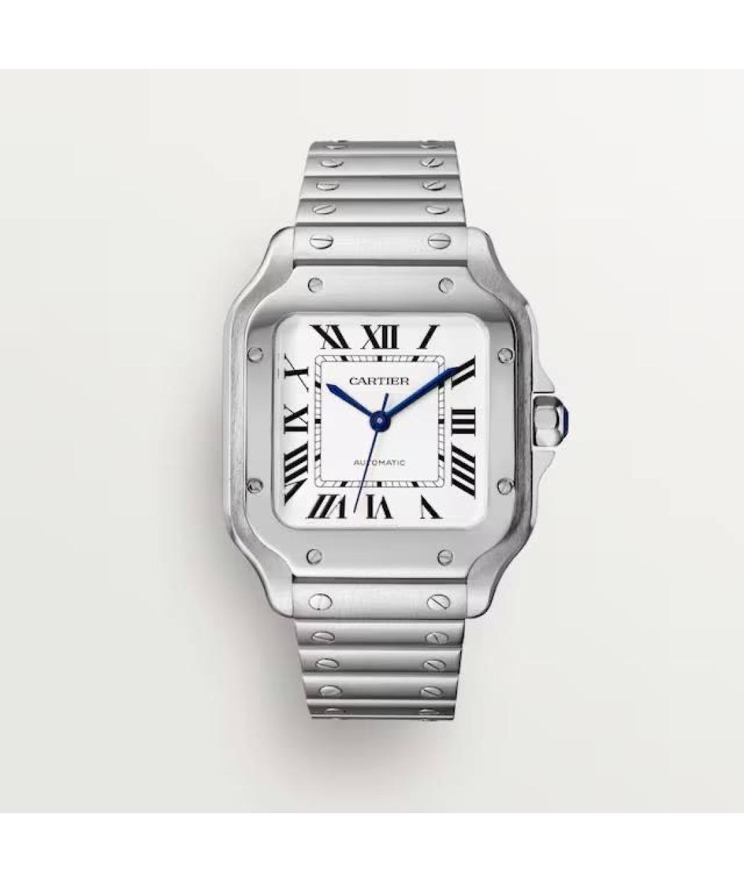 CARTIER Серебряные часы, фото 9