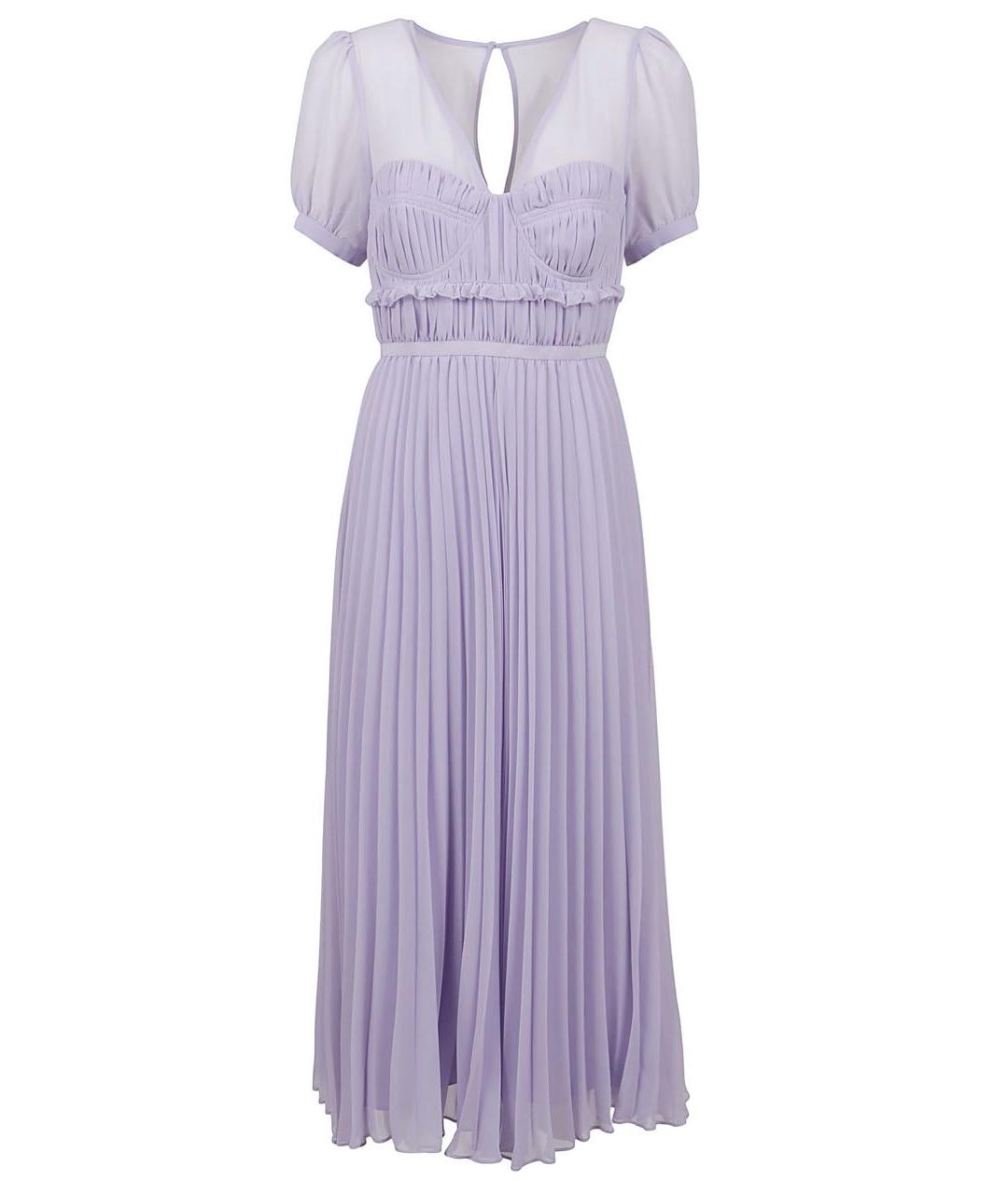 SELF-PORTRAIT Фиолетовое вечернее платье, фото 4