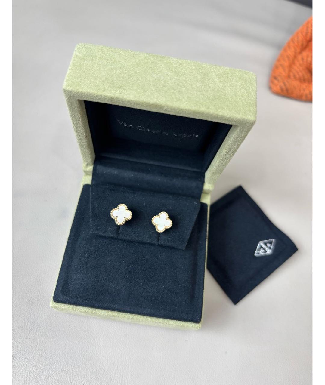 VAN CLEEF & ARPELS Желтые серьги из желтого золота, фото 2