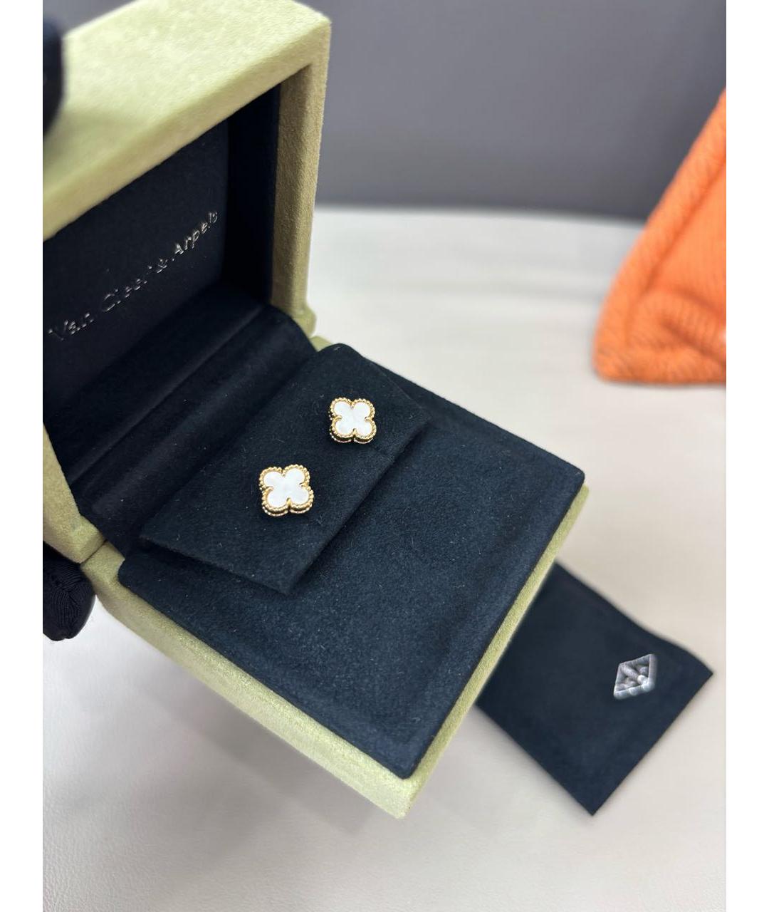 VAN CLEEF & ARPELS Желтые серьги из желтого золота, фото 3