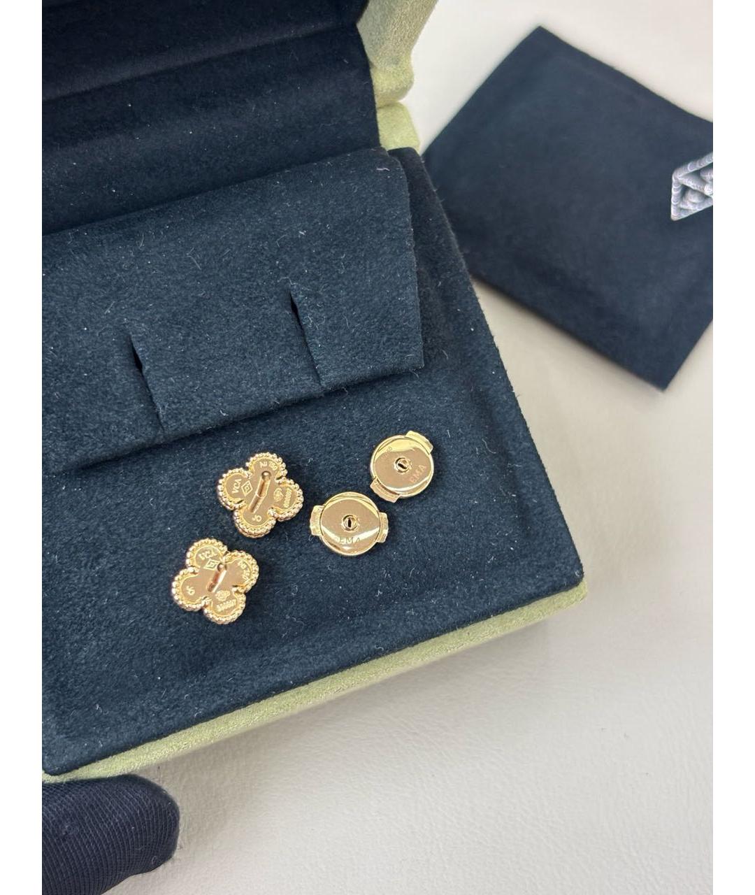 VAN CLEEF & ARPELS Желтые серьги из желтого золота, фото 5