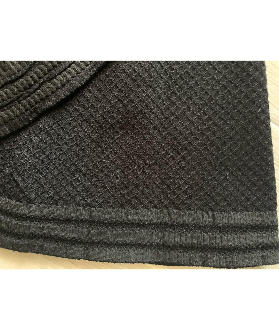 ALAIA Черное вискозное повседневное платье, фото 5