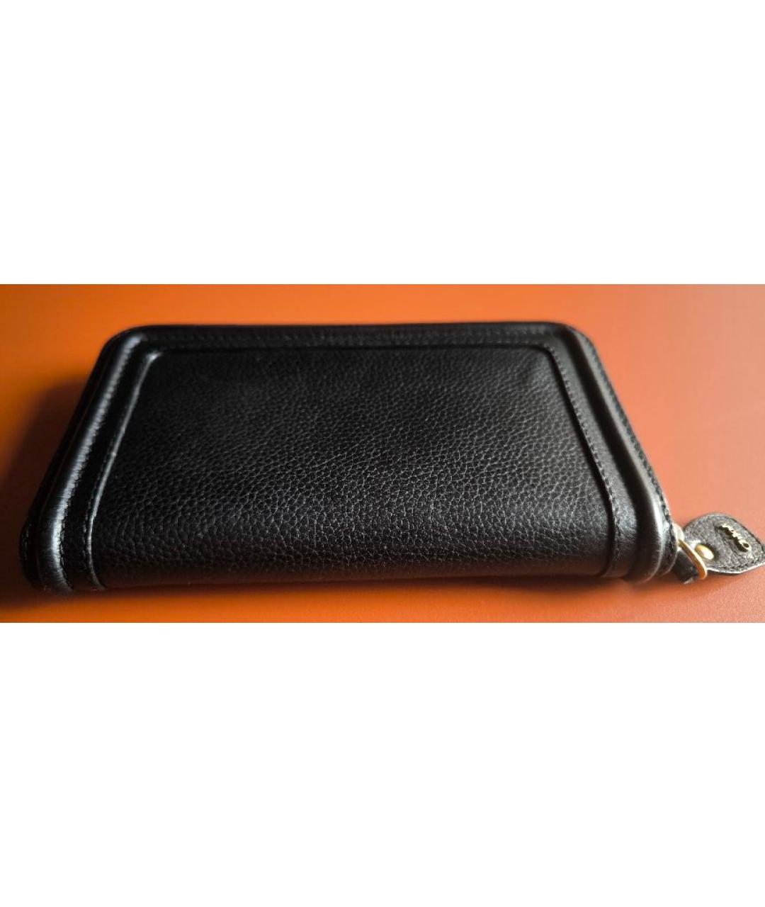 CHLOE Черный кожаный кошелек, фото 3