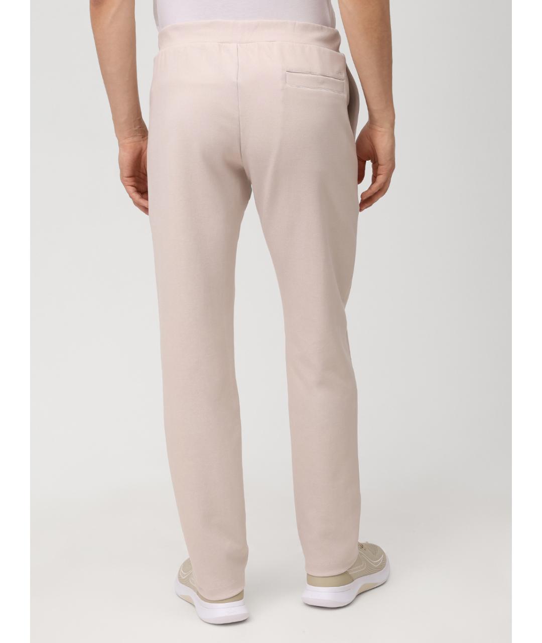 PAUL & SHARK Бежевые хлопковые повседневные брюки, фото 3