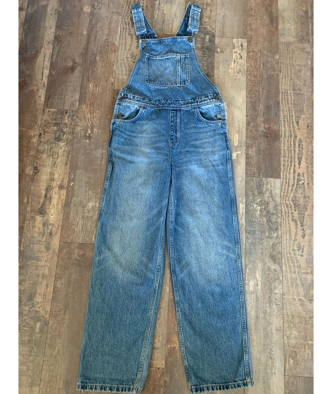 12 STOREEZ Синий хлопковый комбинезон, фото 9