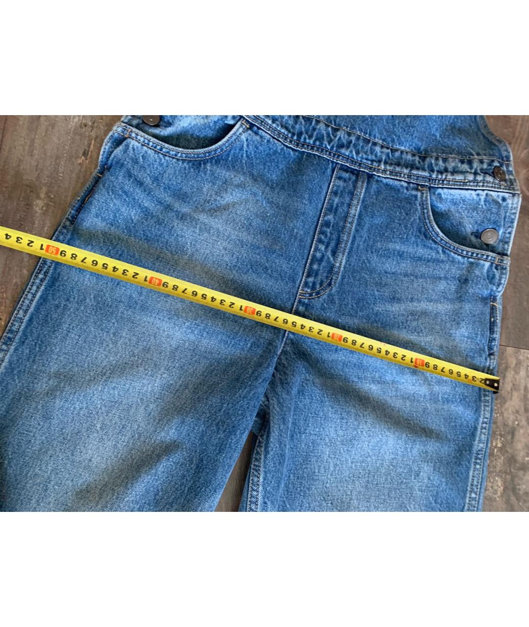 12 STOREEZ Синий хлопковый комбинезон, фото 7