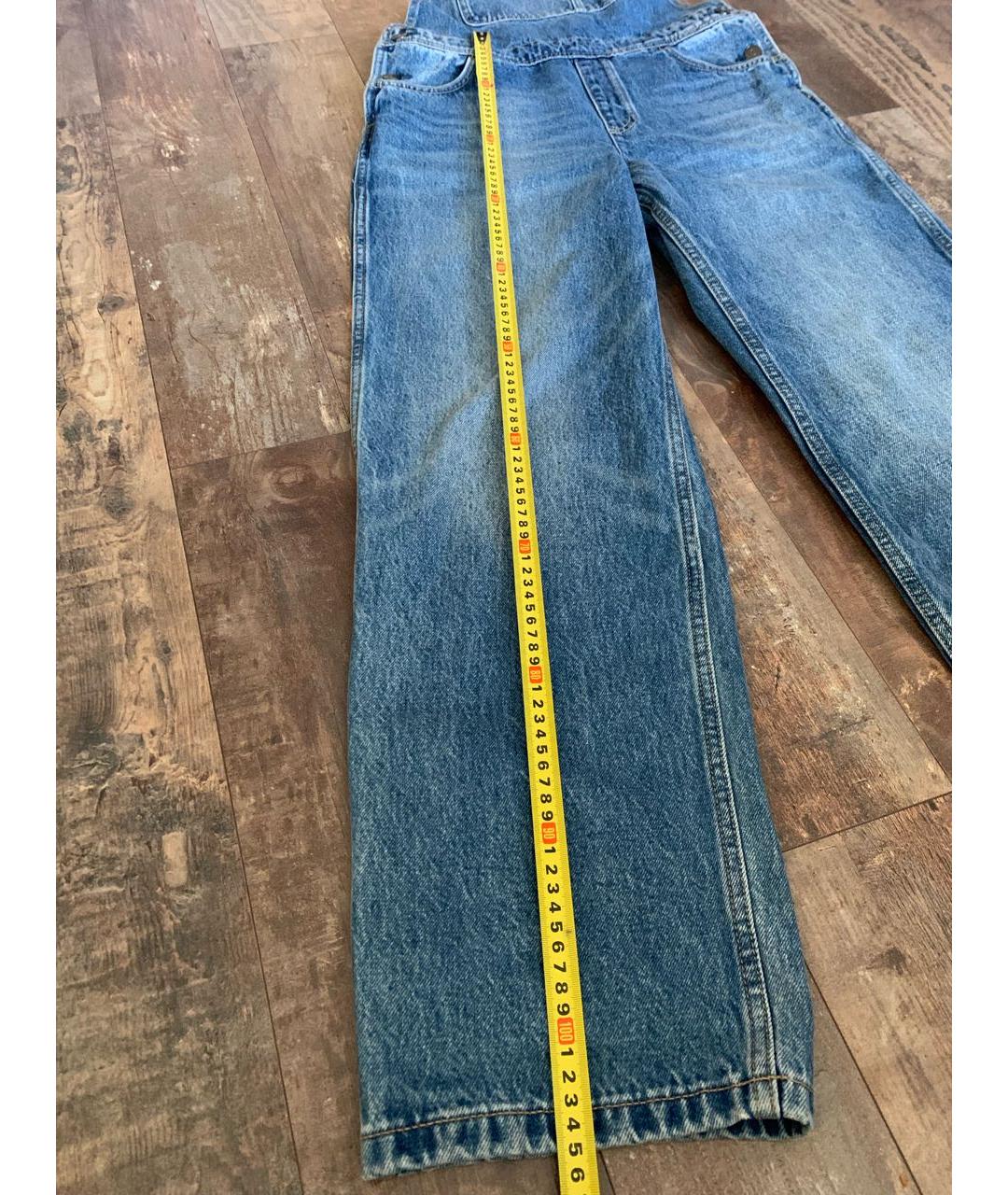 12 STOREEZ Синий хлопковый комбинезон, фото 8